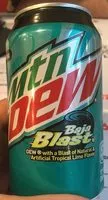 Sugar and nutrients in Mt dew