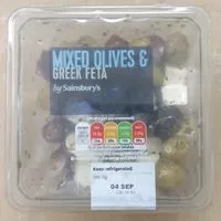 Mixed olives greek feta