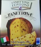 Sugar and nutrients in Panettone festoso