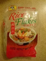 Rice flakes sheet