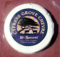 Sugar and nutrients in Cypress grove chevre