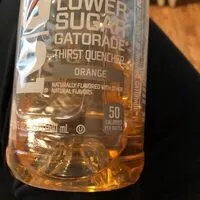 Sugar and nutrients in Gatorade low sugar orange