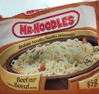 Sugar and nutrients in Mr noodle