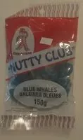 Sugar and nutrients in Nutty club