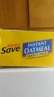 Sugar and nutrients in Instant oatmeal