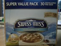 Sugar and nutrients in Swiss miss