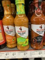 Sugar and nutrients in Nandos periperi