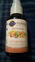 Sugar and nutrients in Mykind organics