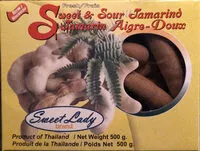 Sugar and nutrients in Sweet lady brand