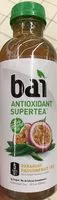 Sugar and nutrients in Bai supertea