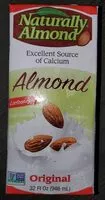 Sugar and nutrients in Naturally almond