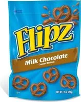 Milk chocolate covered pretzel