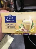 Sugar and nutrients in Infuso a base do zenzero e limone