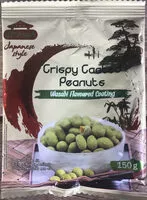 Wasabi coated peanuts