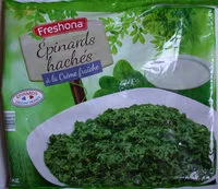 Spinach with cream sauce