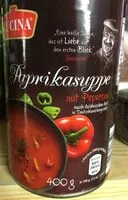 Paprika soups