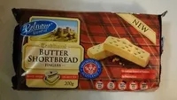 Butter shortbread fingers