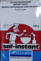 Sugar and nutrients in Saf instant