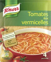 Tomato and vermicelli soups