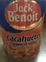 Sugar and nutrients in Jack benoit