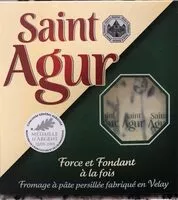 Sugar and nutrients in Saint agur