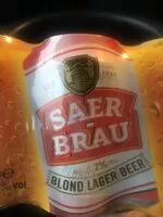 Sugar and nutrients in Saer brau