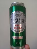 Sugar and nutrients in Dagsbier