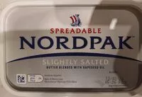 Sugar and nutrients in Nordpak