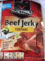 Sugar and nutrients in Jack links