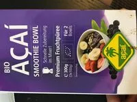 Sugar and nutrients in Acai