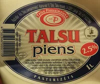 Sugar and nutrients in Talsu