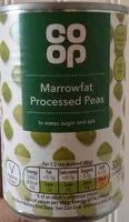 Processed marrowfat peas