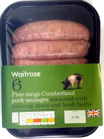 Cumberland sausages