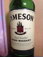 Sugar and nutrients in Jameson