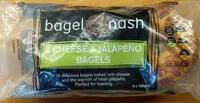 Sugar and nutrients in Bagel nash