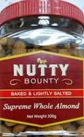 Sugar and nutrients in Nutty