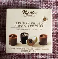 Sugar and nutrients in Noble chocolates