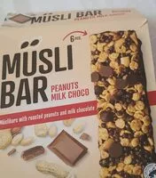 Sugar and nutrients in Musli bar