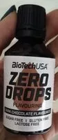 Sugar and nutrients in Zero drops