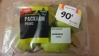 Packham pears