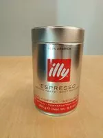 Sugar and nutrients in Illy