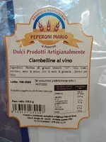 Sugar and nutrients in Panificio peperoni mario