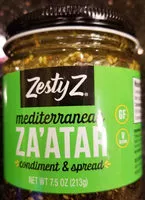 Sugar and nutrients in Zestyz