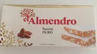 Crunchy almond turron