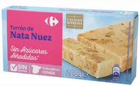 Walnut creme turron