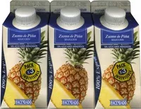 Refrigerated squeezed pineapple juices