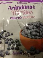 Alimentos de origen vegetal congelados