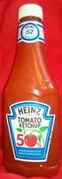 Sugar and nutrients in H-j heinz