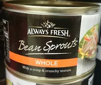 Whole bean sprouts canned