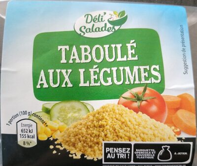 Taboules aux legumes